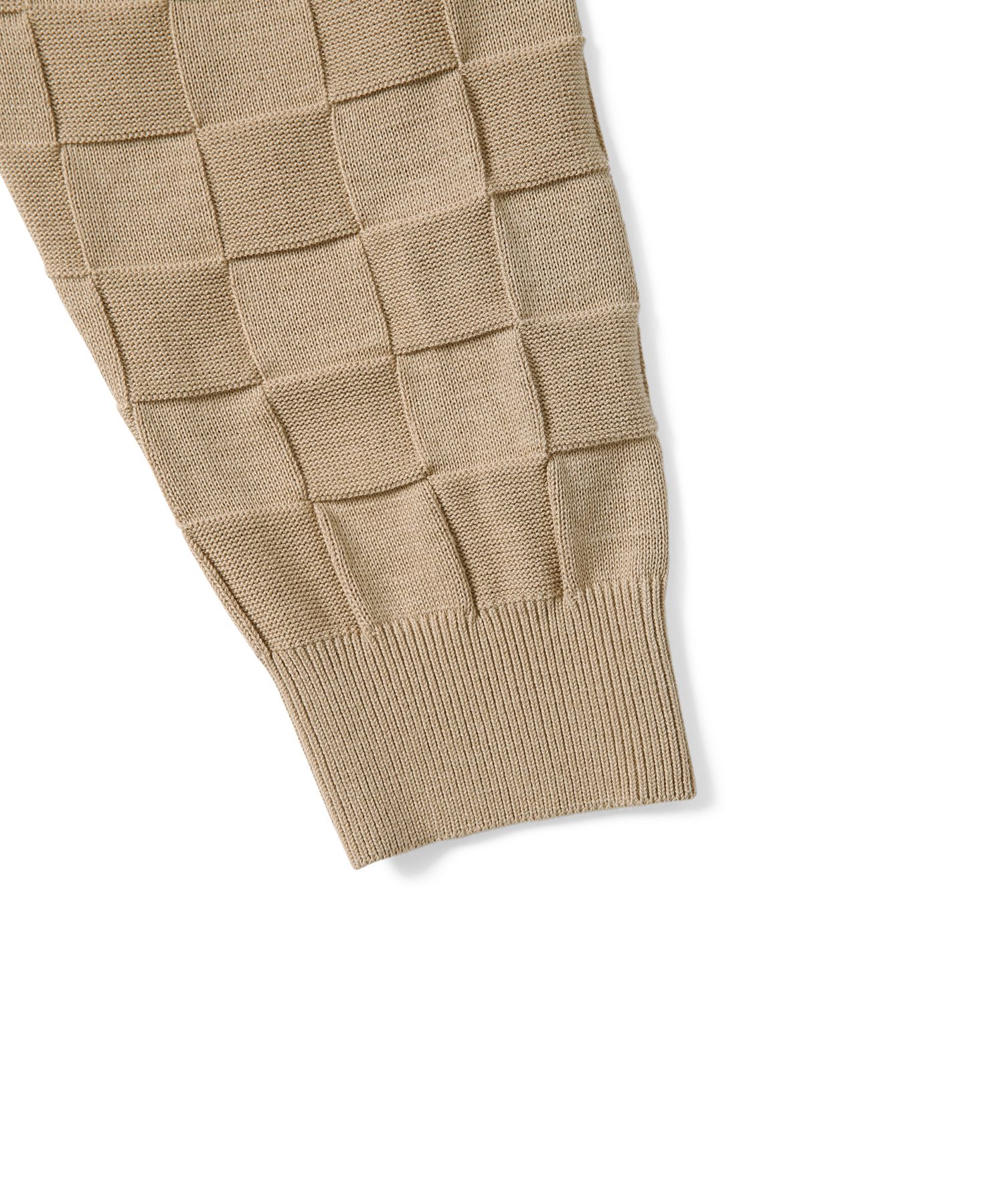 MUSINSA | thisisneverthat® Reverse Block Cardigan Beige