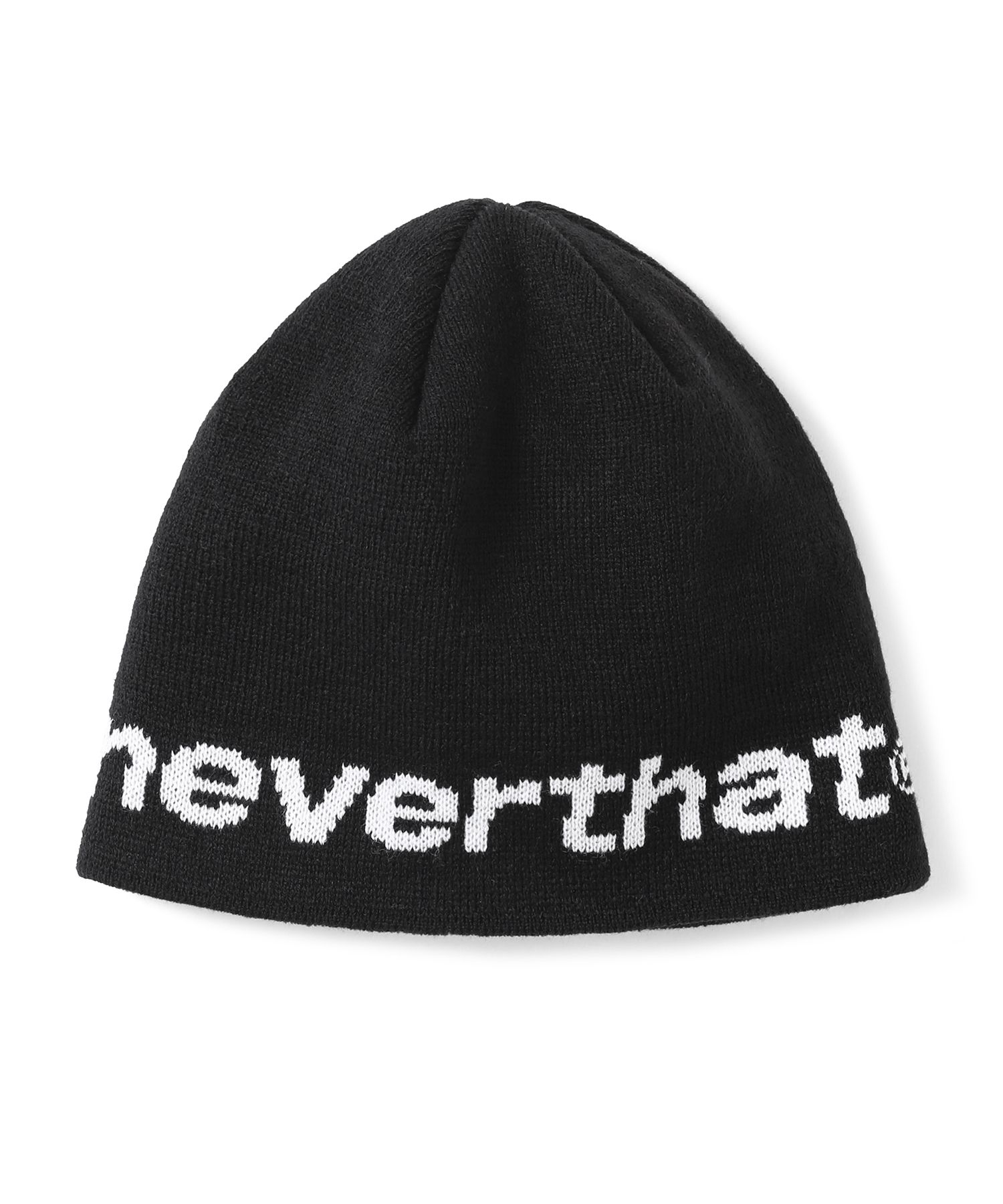 MUSINSA | thisisneverthat® (SS22) SP-Logo No Cuff Beanie Black