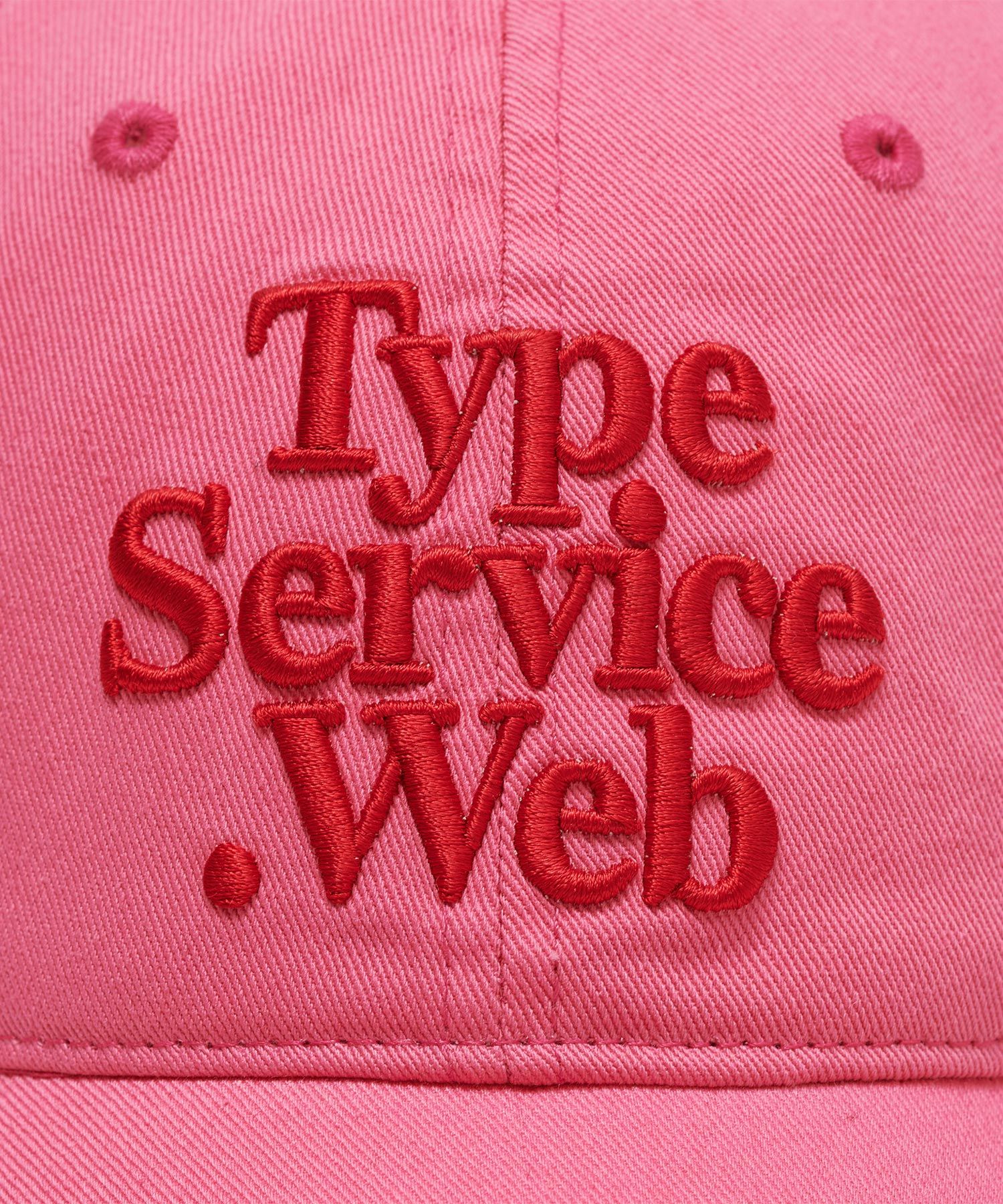 MUSINSA | TYPESERVICE Typeservice Web Cap [Pink]