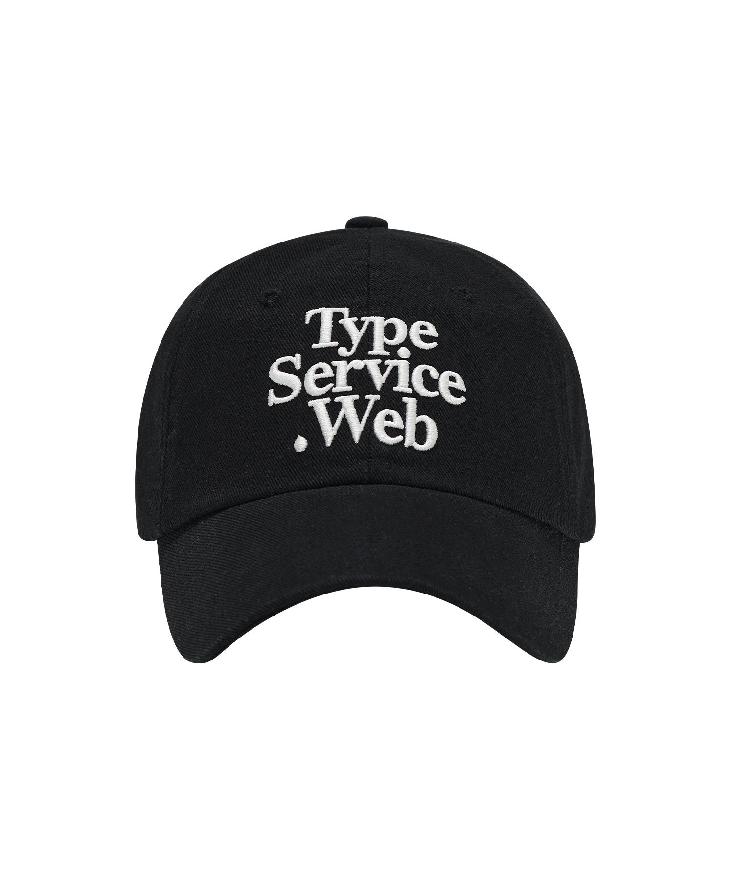 MUSINSA | TYPESERVICE Typeservice Web Cap [Black]