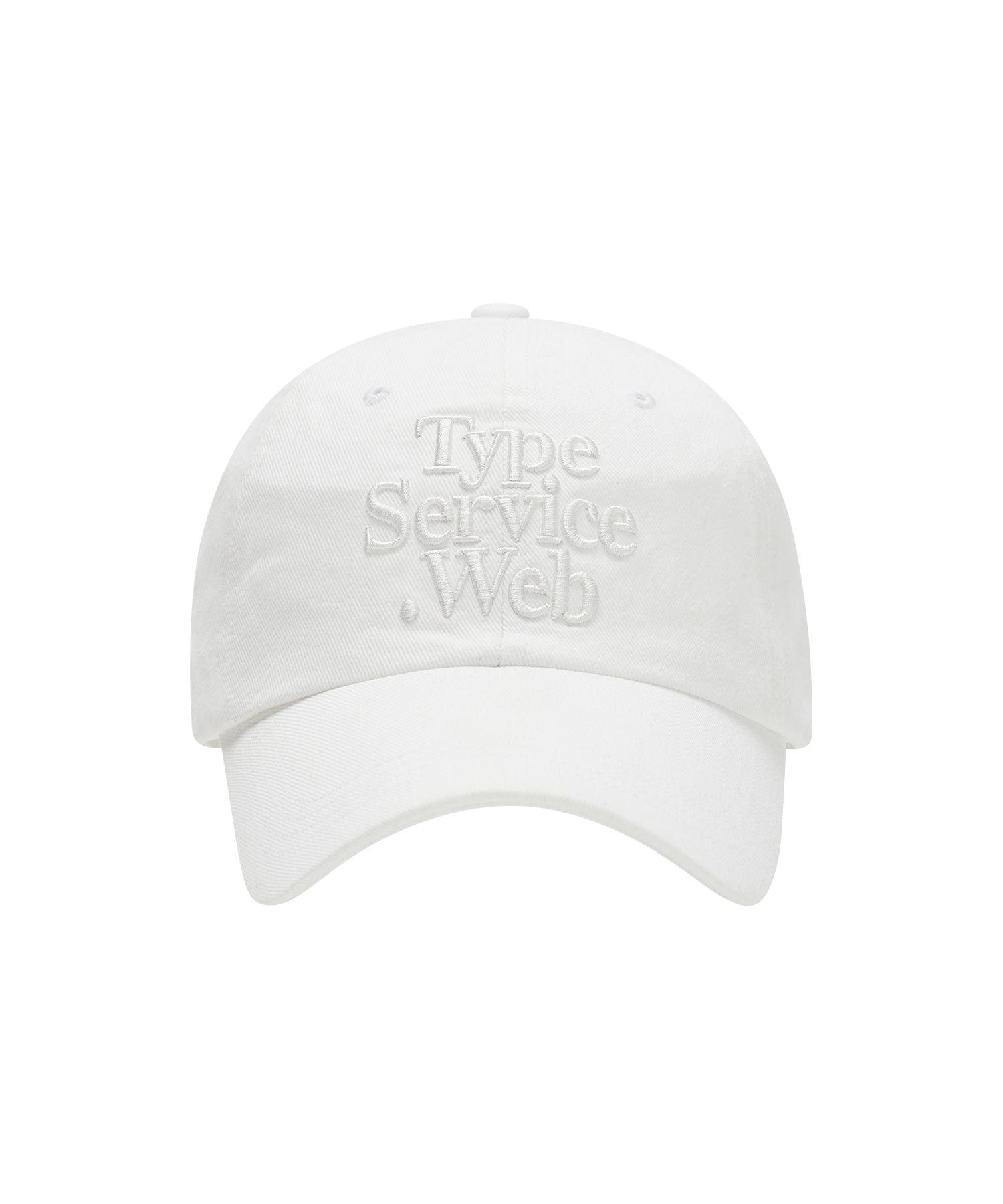 MUSINSA公式 | TYPESERVICE Typeservice Web Cap [Off White]