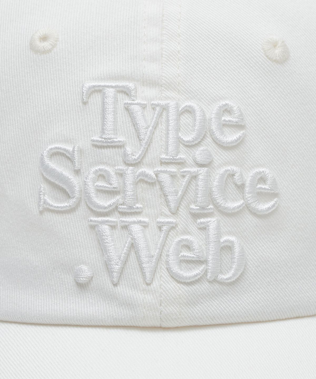타입서비스(TYPESERVICE) Typeservice Web Cap [Off White]