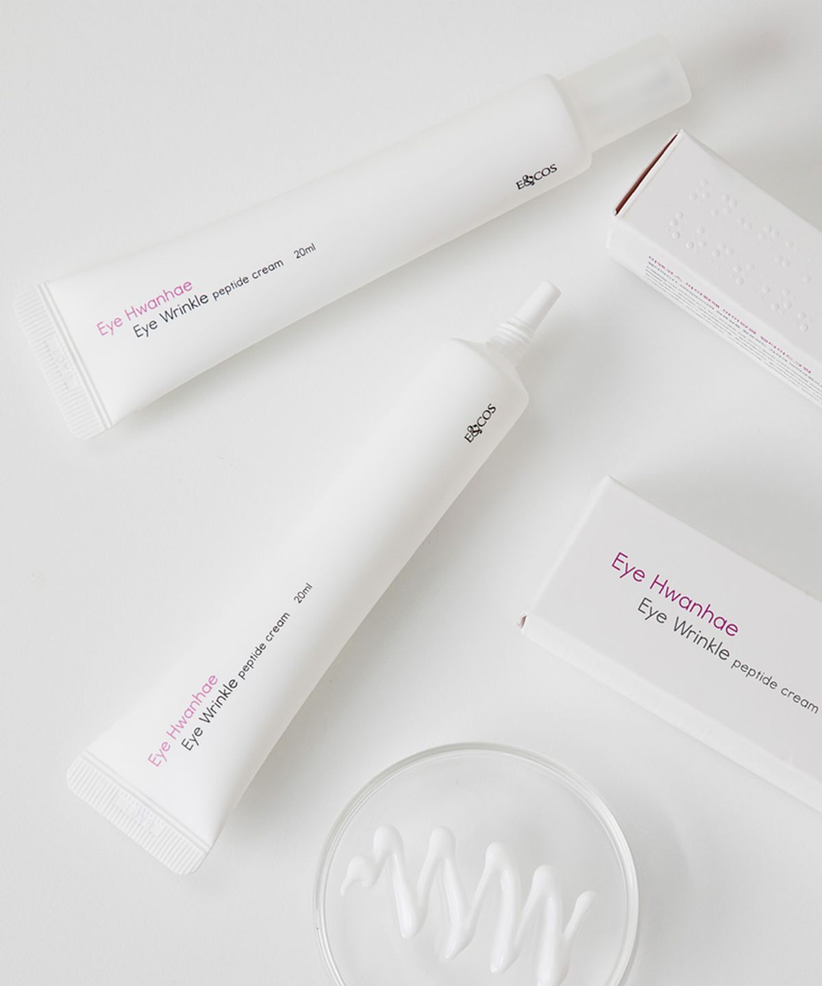 이엔코스(ENCOS) 아이환해 아이링클 펩타이드 주름미백기능성 아이크림 20ml