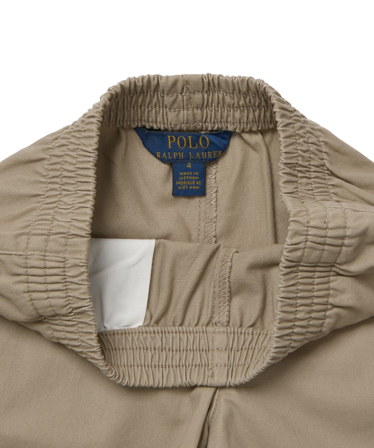 폴로 랄프 로렌 칠드런(POLO RALPH LAUREN CHILDREN) 남아 4-7세 코튼 치노 풀온 쇼트 - 베이지