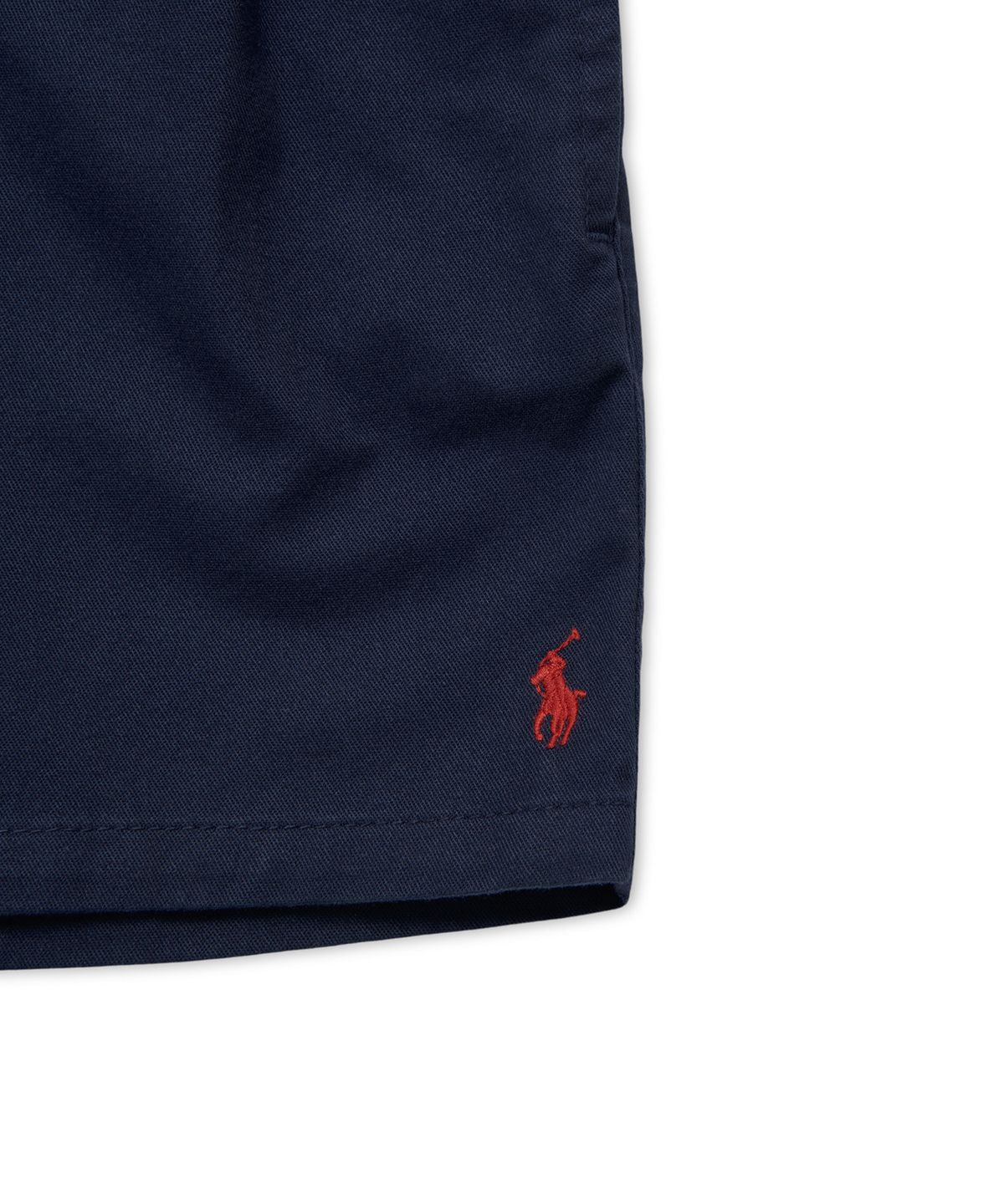 폴로 랄프 로렌 칠드런(POLO RALPH LAUREN CHILDREN) 남아 4-7세 코튼 치노 풀온 쇼트 - 네이비