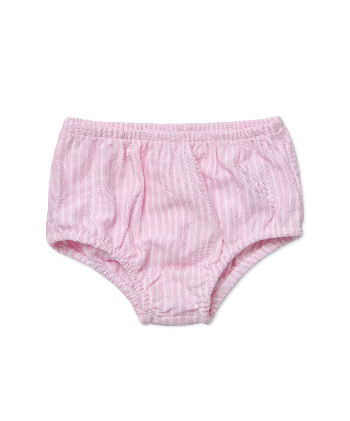 폴로 랄프 로렌 칠드런(POLO RALPH LAUREN CHILDREN) 베이비 여아 스트라이프 니트 옥스포드 폴로 드레스 - 핑크