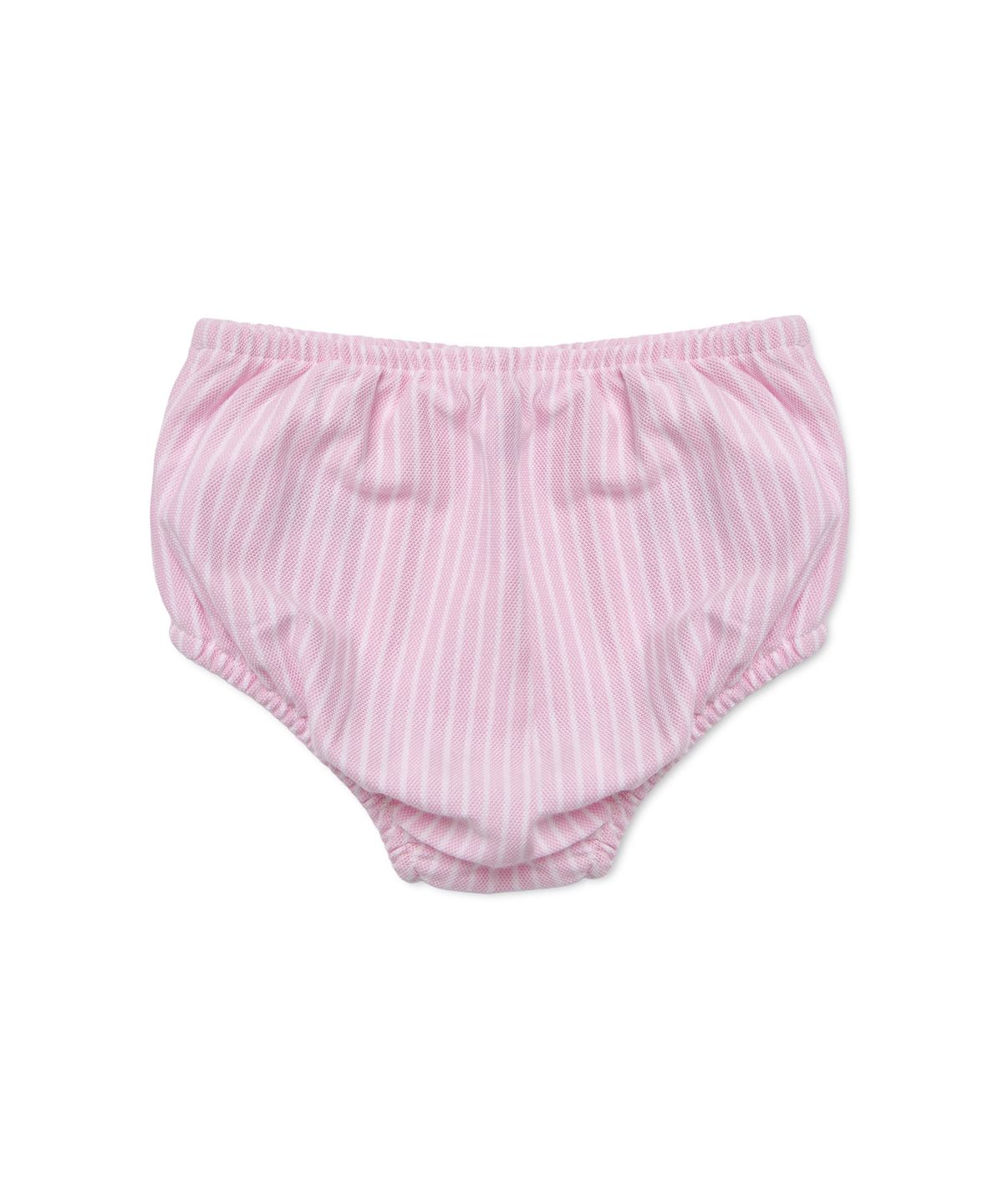 폴로 랄프 로렌 칠드런(POLO RALPH LAUREN CHILDREN) 베이비 여아 스트라이프 니트 옥스포드 폴로 드레스 - 핑크