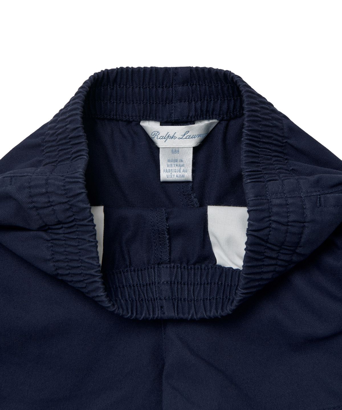 폴로 랄프 로렌 칠드런(POLO RALPH LAUREN CHILDREN) 베이비 남아 코튼 풀온 치노 쇼트 - 네이비