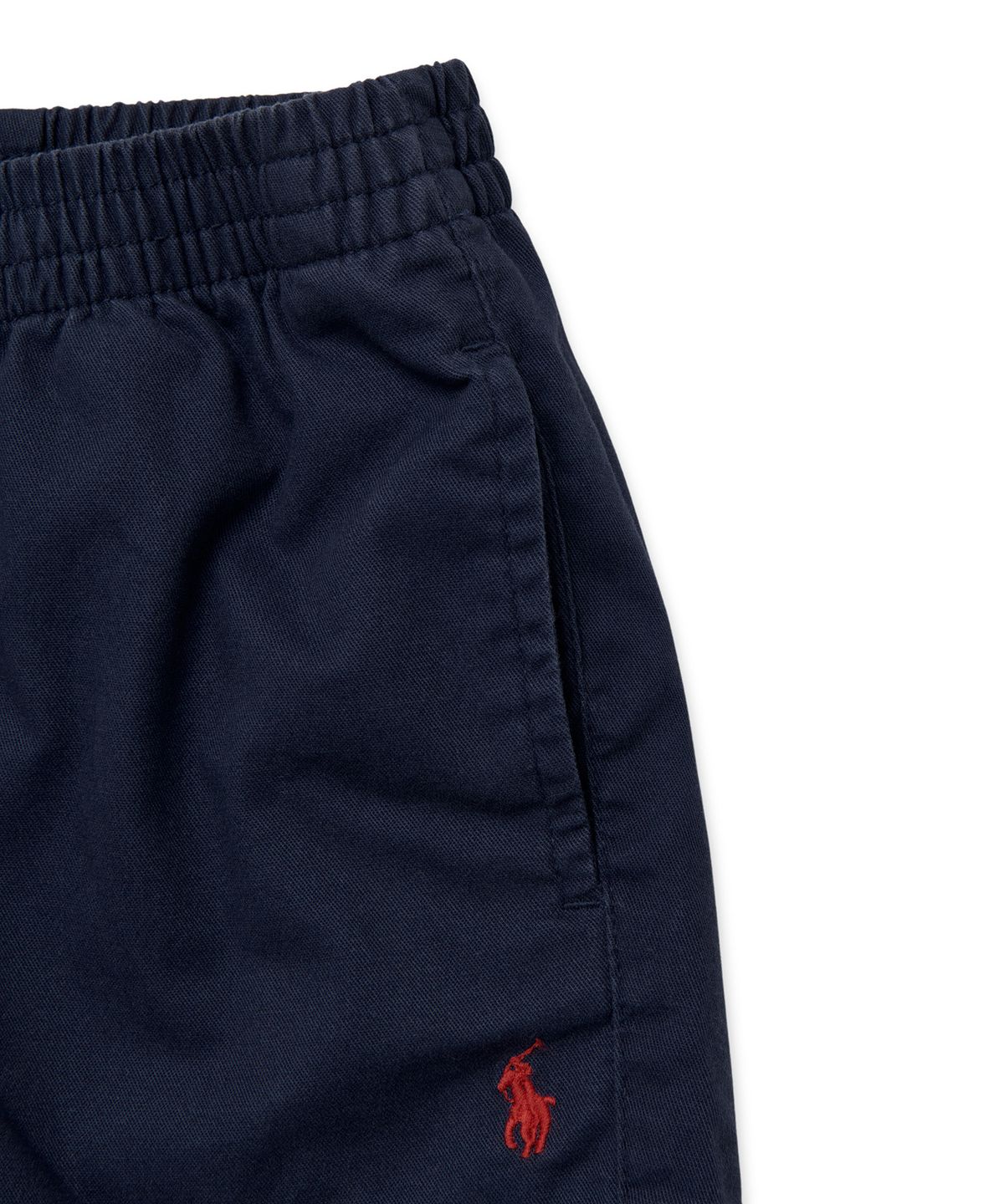 폴로 랄프 로렌 칠드런(POLO RALPH LAUREN CHILDREN) 남아 2-4세 코튼 치노 풀온 쇼트 - 네이비