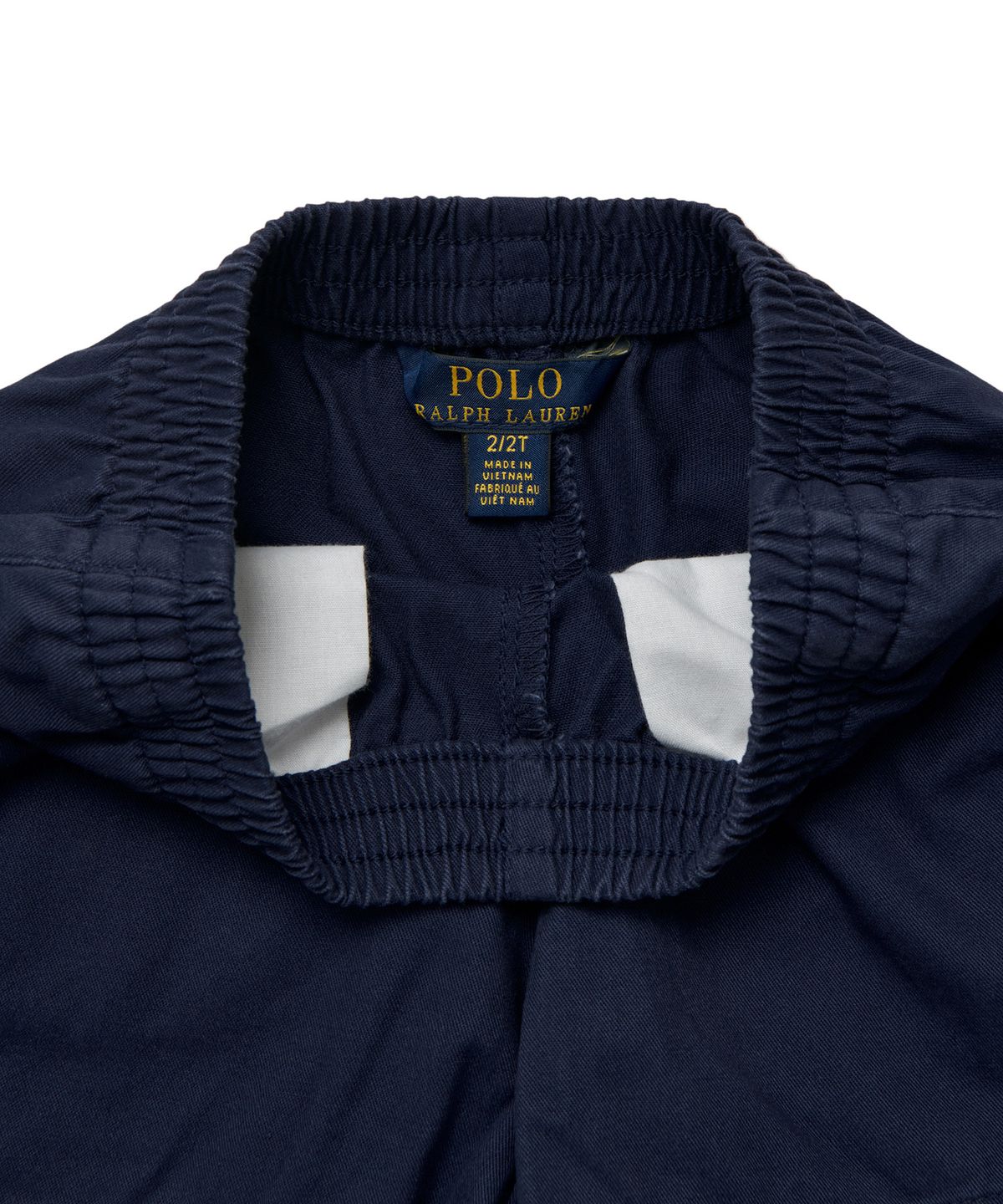 폴로 랄프 로렌 칠드런(POLO RALPH LAUREN CHILDREN) 남아 2-4세 코튼 치노 풀온 쇼트 - 네이비