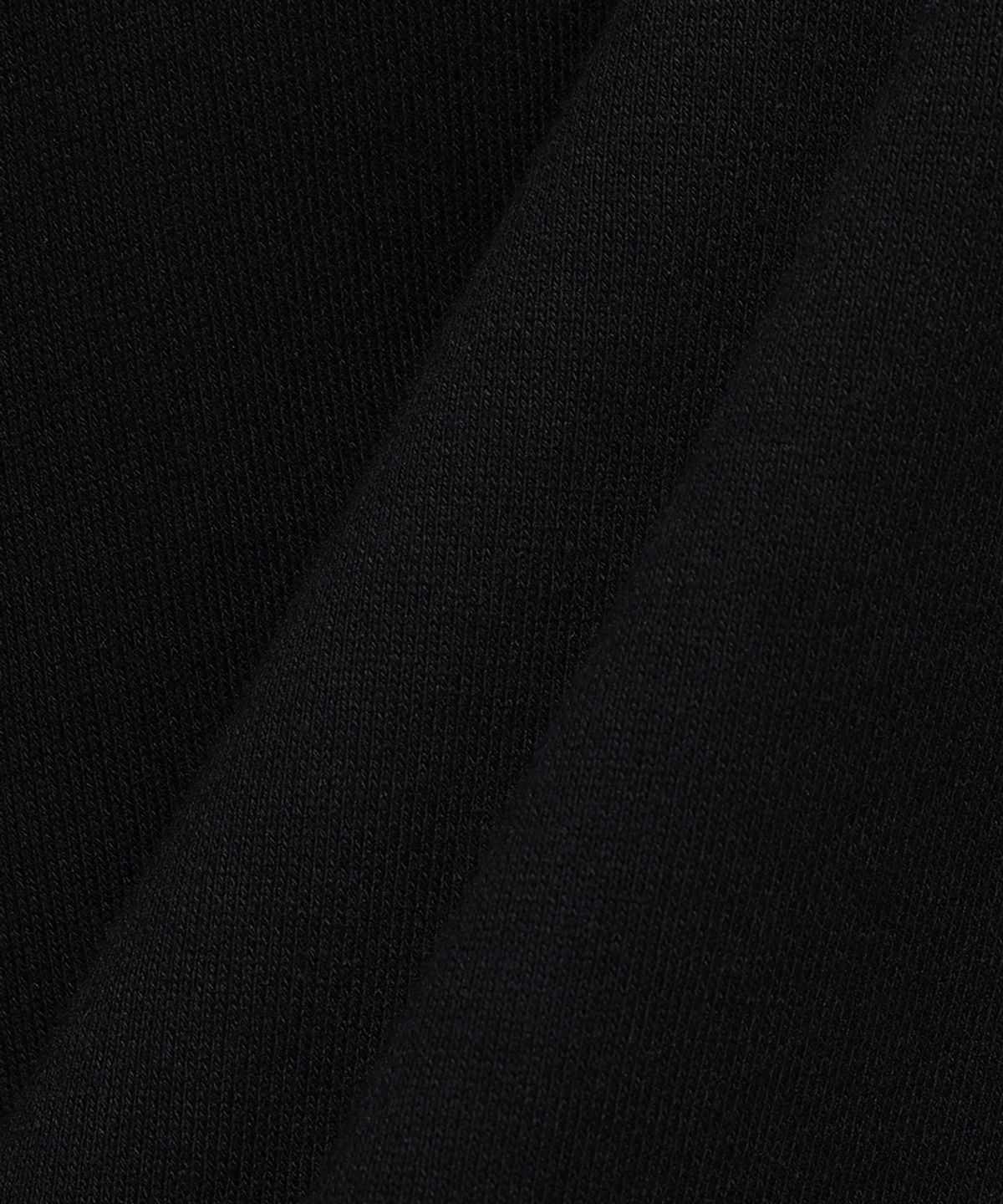 노이어(NOIRER) 컷 아웃 레이어드 스웨트셔츠 (블랙화이트)