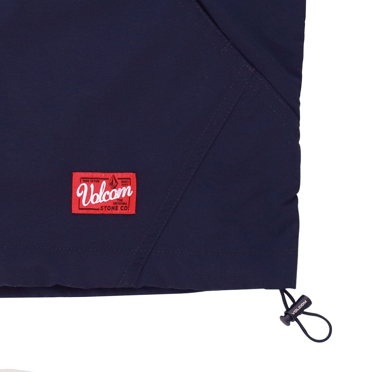 볼컴(VOLCOM) Breathable 더블지퍼 오버핏 후드자켓(네이비)