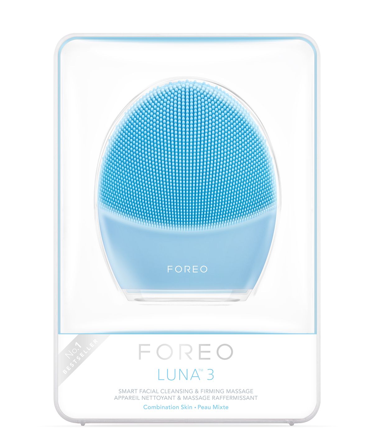 포레오(FOREO) [베스트/미세모 브러쉬] 루나 3 (복합성 피부) 진동 클렌저