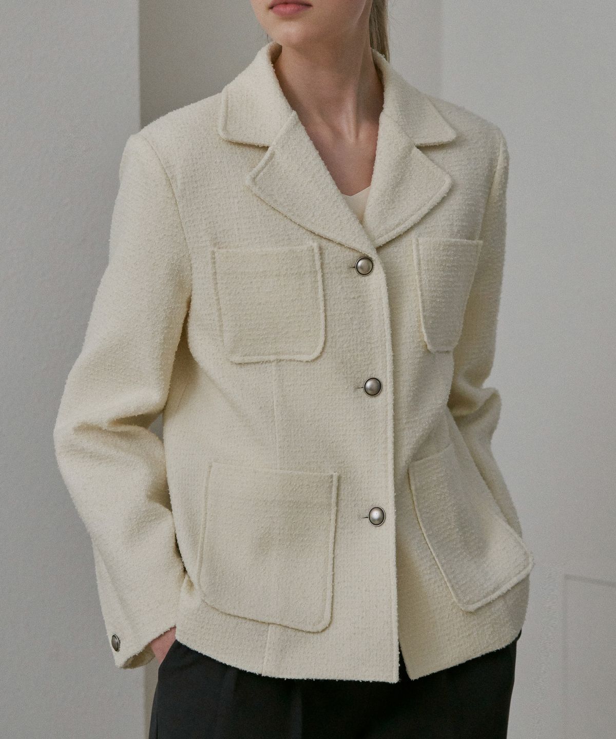 유라고(URAGO) Belle tweed jacket