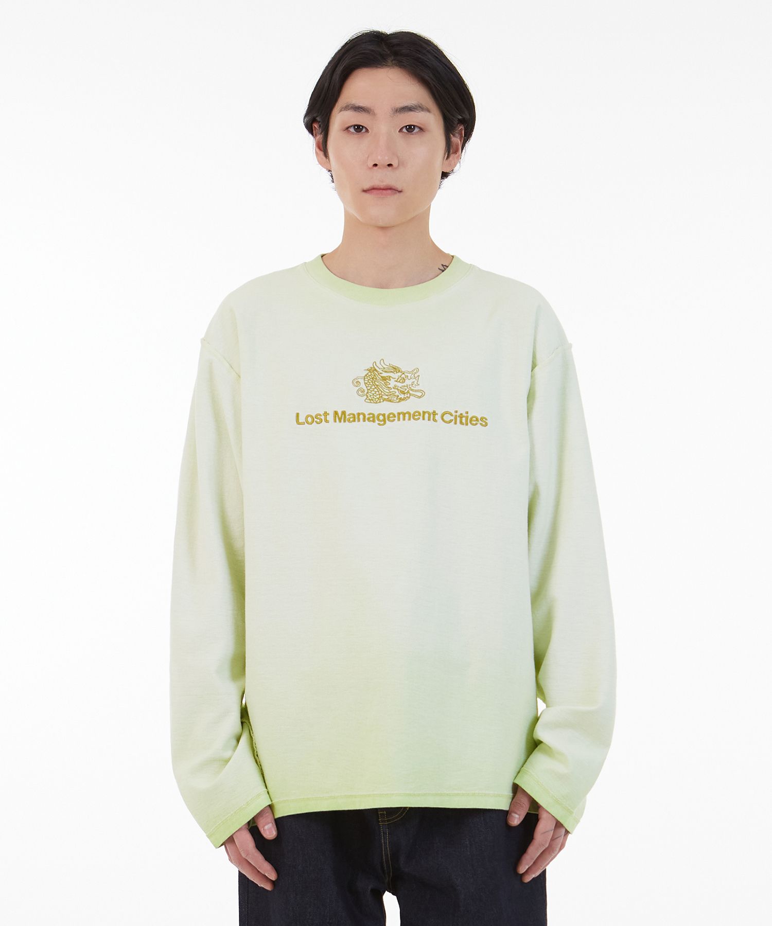 【LMC】 DRAGON LONG SLV TEE DRAGON LONG SLV TEE cream - LMC | 엘엠씨
