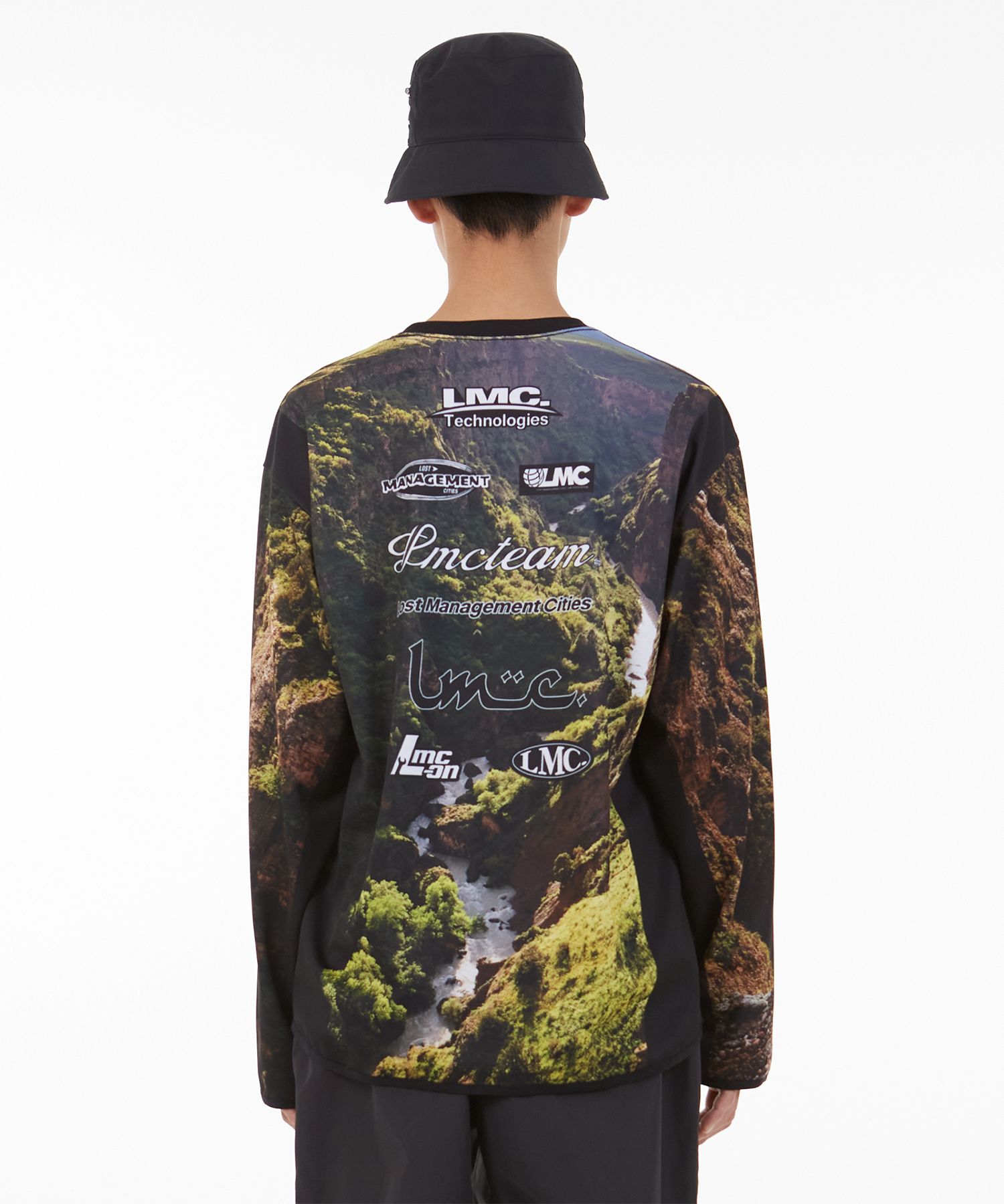 MUSINSA | LMC LMC LANDSCAPE LONG SLV JERSEY green