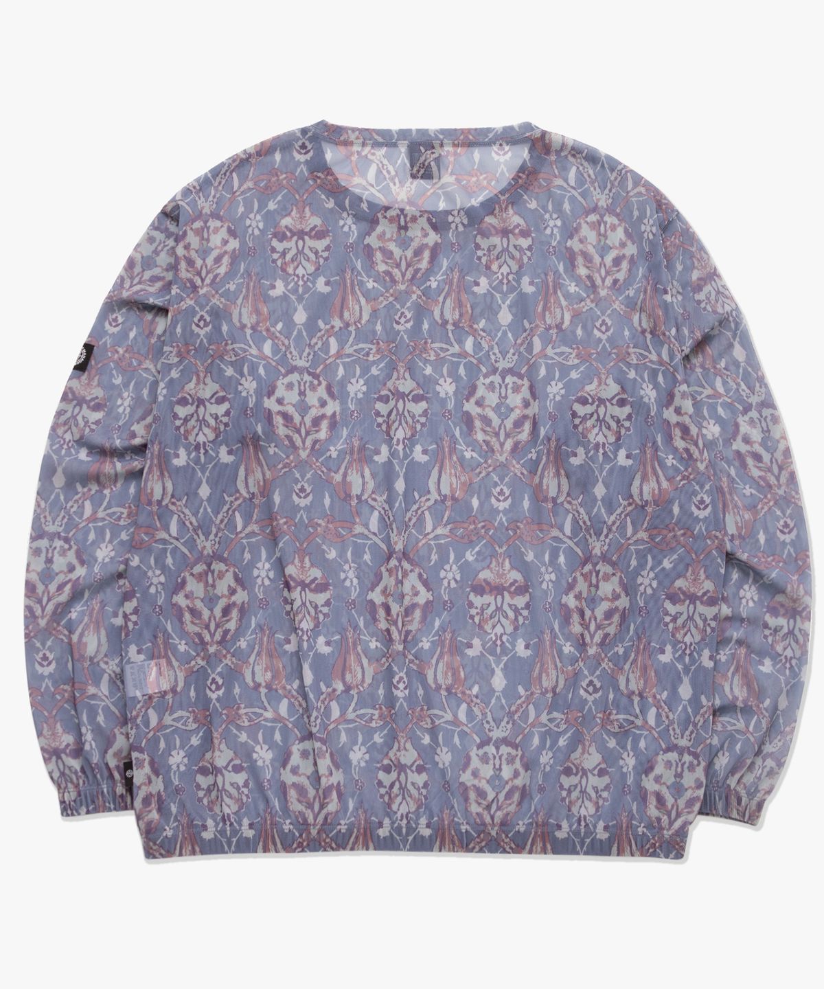 엘엠씨(LMC) LMC DAMASK MESH SWEATSHIRT dark purple