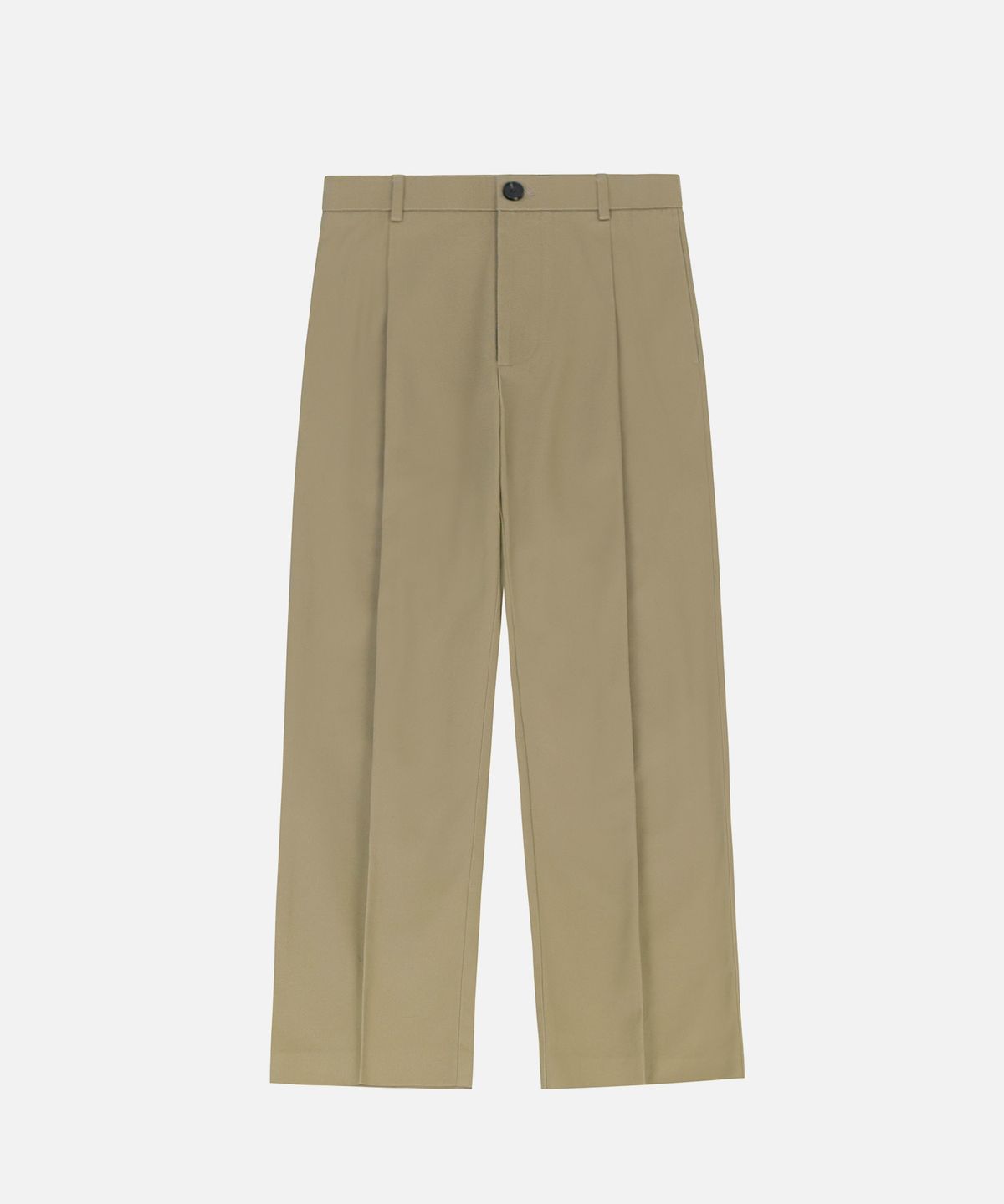 드로우핏(DRAW FIT) 테이퍼드 밴딩 치노 팬츠 [BEIGE]