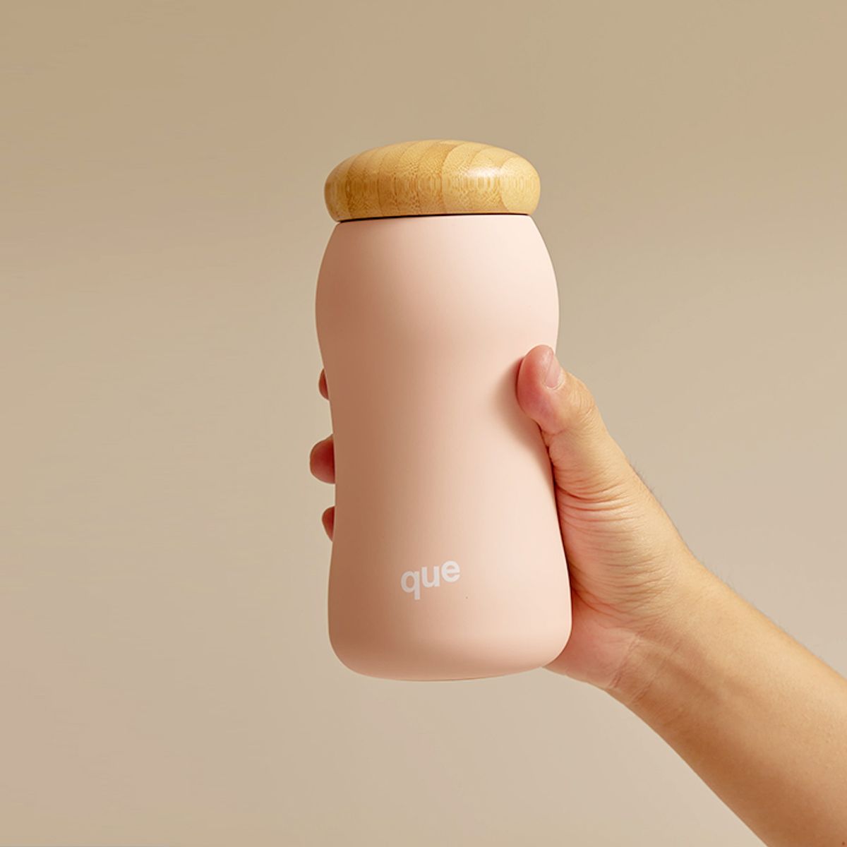 큐보틀(QUE BOTTLE) 인슐레이티드 보틀 로즈