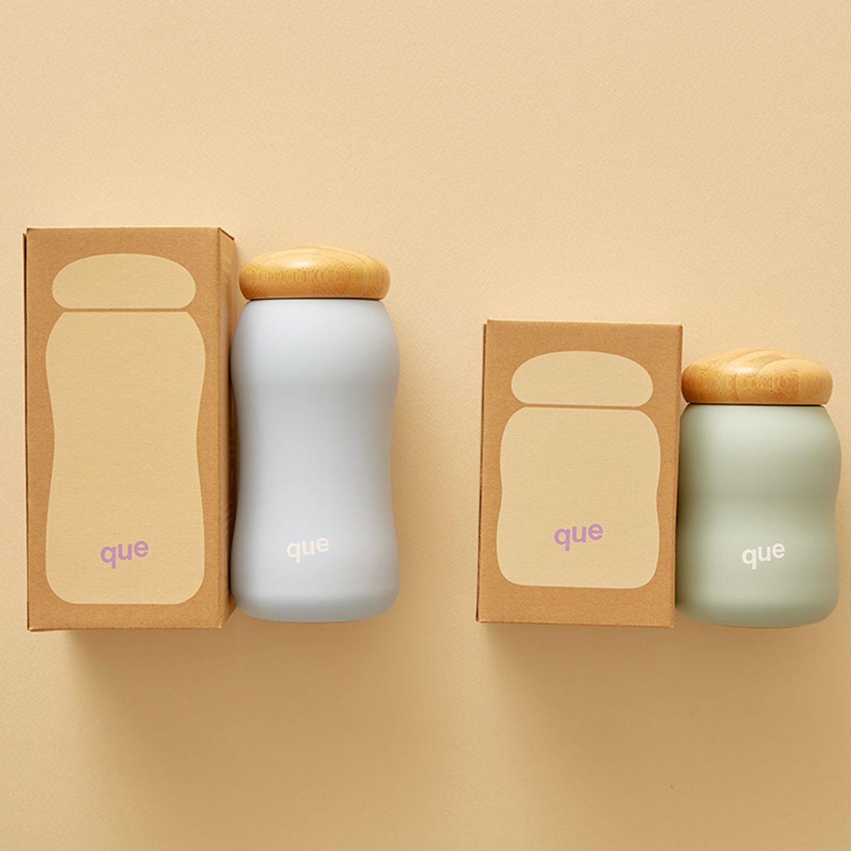 큐보틀(QUE BOTTLE) 인슐레이티드 보틀 페리윙클