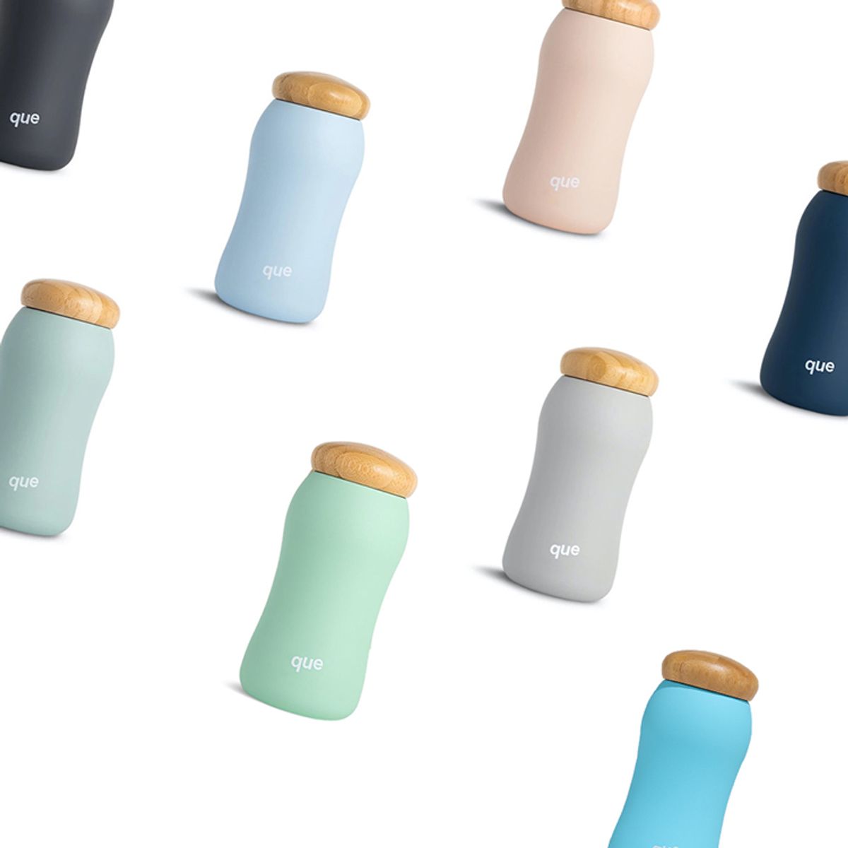 큐보틀(QUE BOTTLE) 인슐레이티드 보틀 페리윙클