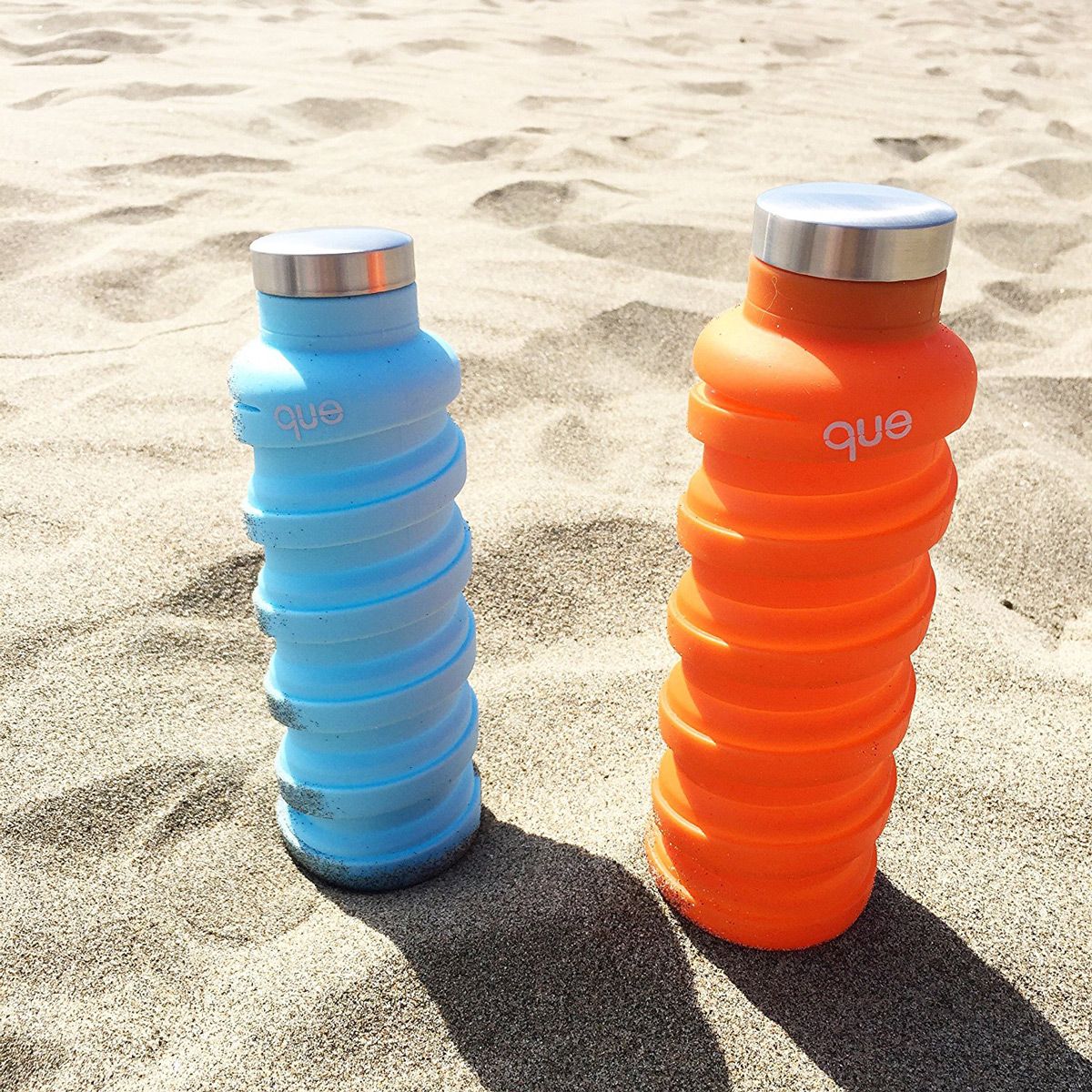 큐보틀(QUE BOTTLE) 접이식 보틀 오렌지