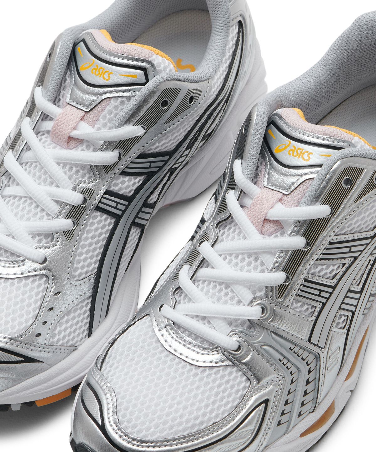 아식스(ASICS) 젤-카야노 14 - 화이트:퓨어 실버 / 1201A019-106