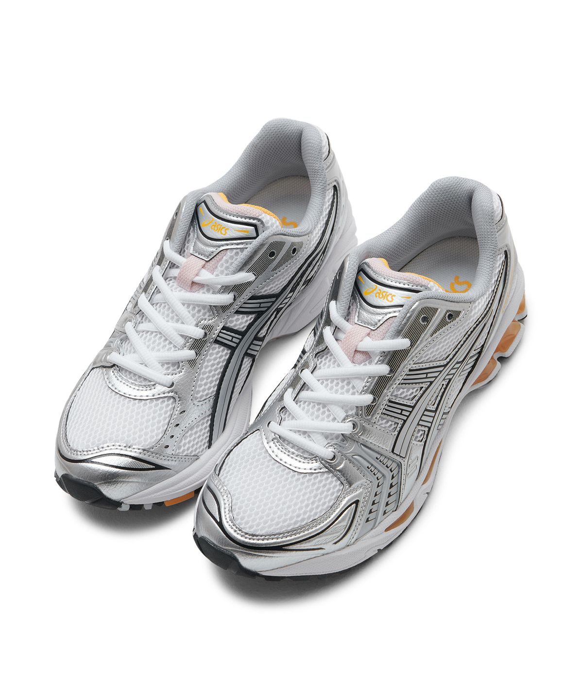 아식스(ASICS) 젤-카야노 14 - 화이트:퓨어 실버 / 1201A019-106