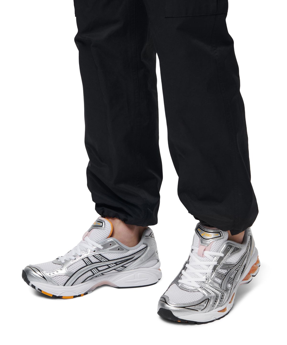 아식스(ASICS) 젤-카야노 14 - 화이트:퓨어 실버 / 1201A019-106