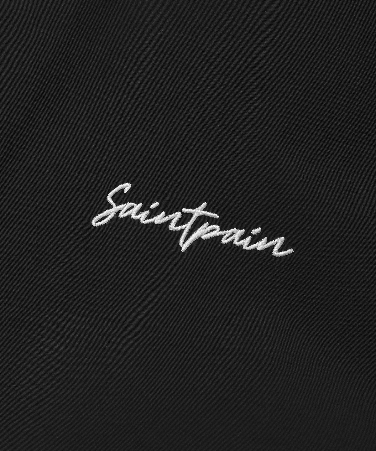 세인트페인(SAINTPAIN) SP 나일론 바시티 자켓-블랙