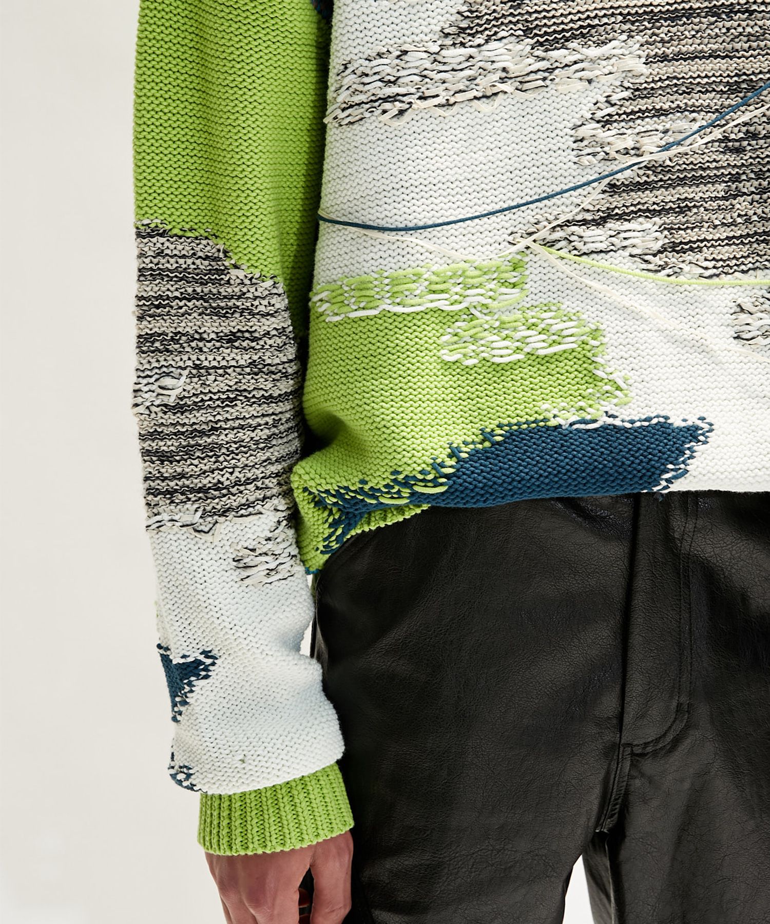 MUSINSA | ANDERSSON BELL Unisex franc intarsia sweater
