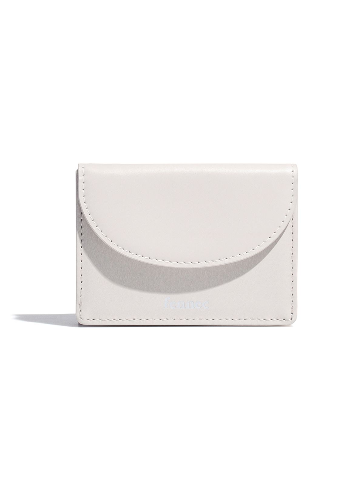 페넥(FENNEC) HALFMOON MINI WALLET - ECRU