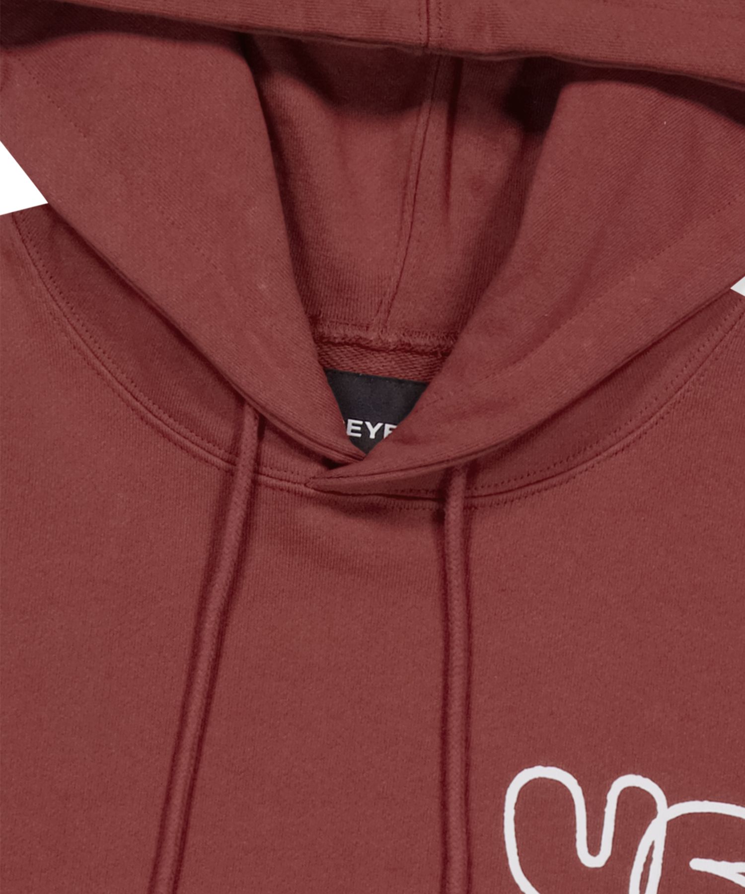 ◇YESEYESEE◇ Clogo Hoodie Brick Red yeseyesee Arch Logo Hoodie - Burgundy | International Store