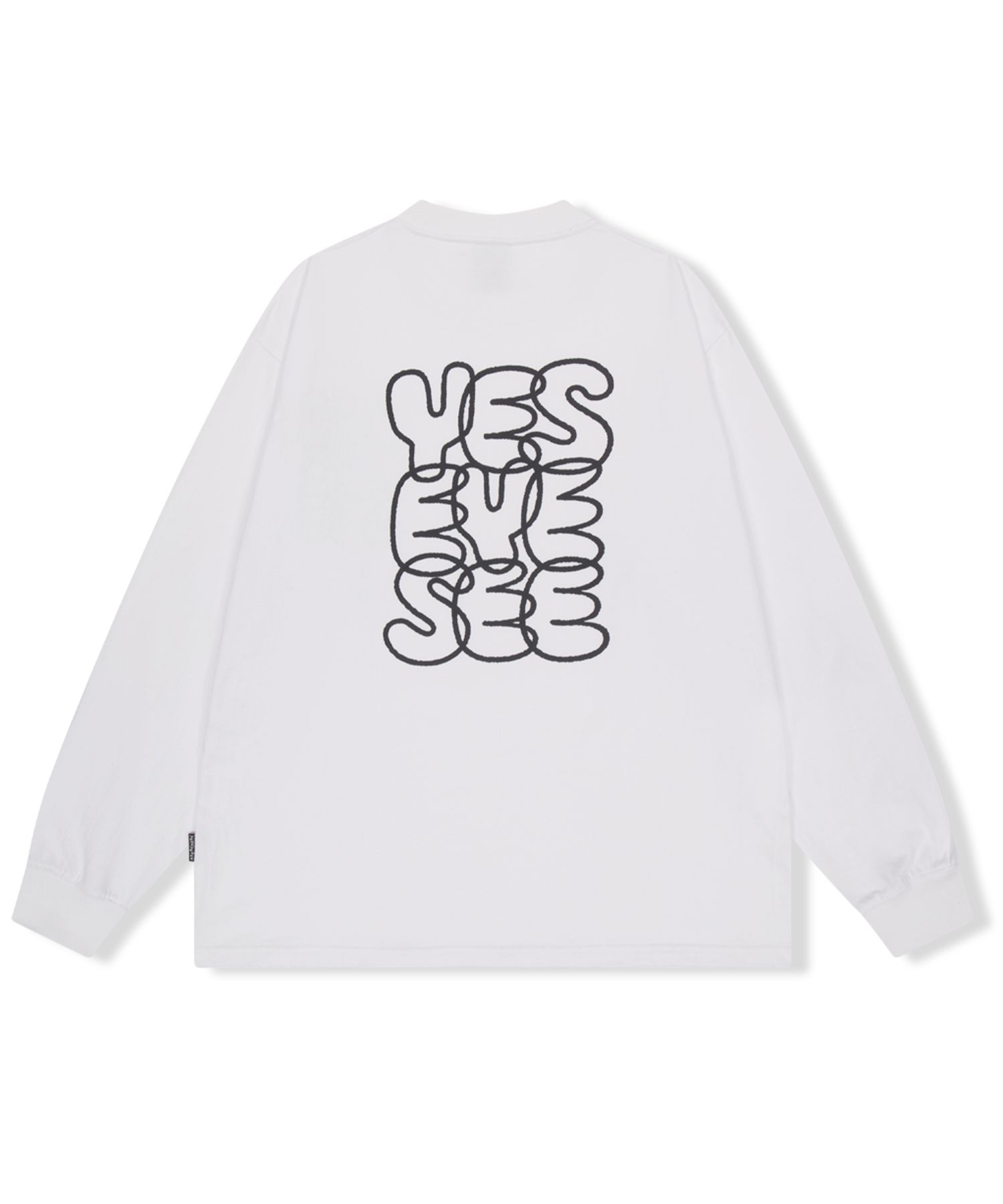 MUSINSA公式 | YESEYESEE C-Logo L/S White MUSINSA公式 | YESEYESEE C-Logo L/S White