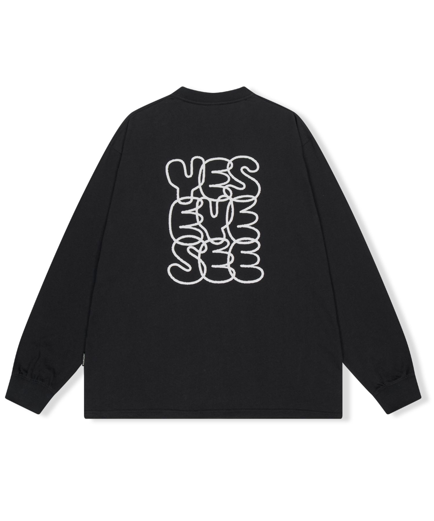 ★2024FW新作★YESEYESEE★C-Logo L/S MUSINSA | YESEYESEE C-Logo L/S Black