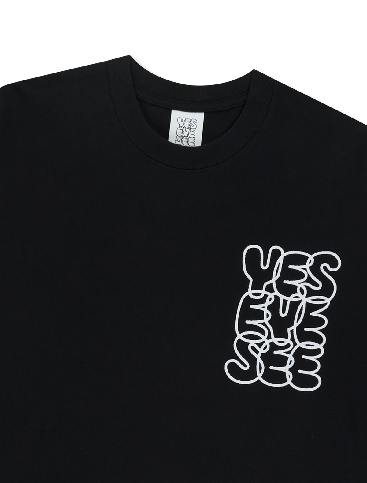 예스아이씨(YESEYESEE) C-Logo L/S Black
