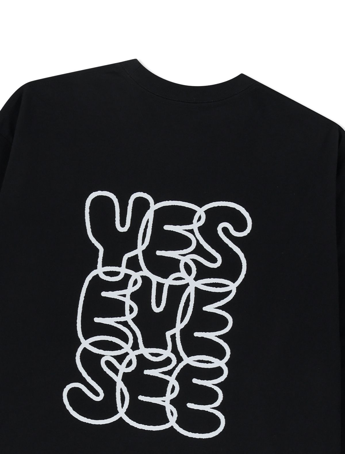 예스아이씨(YESEYESEE) C-Logo L/S Black