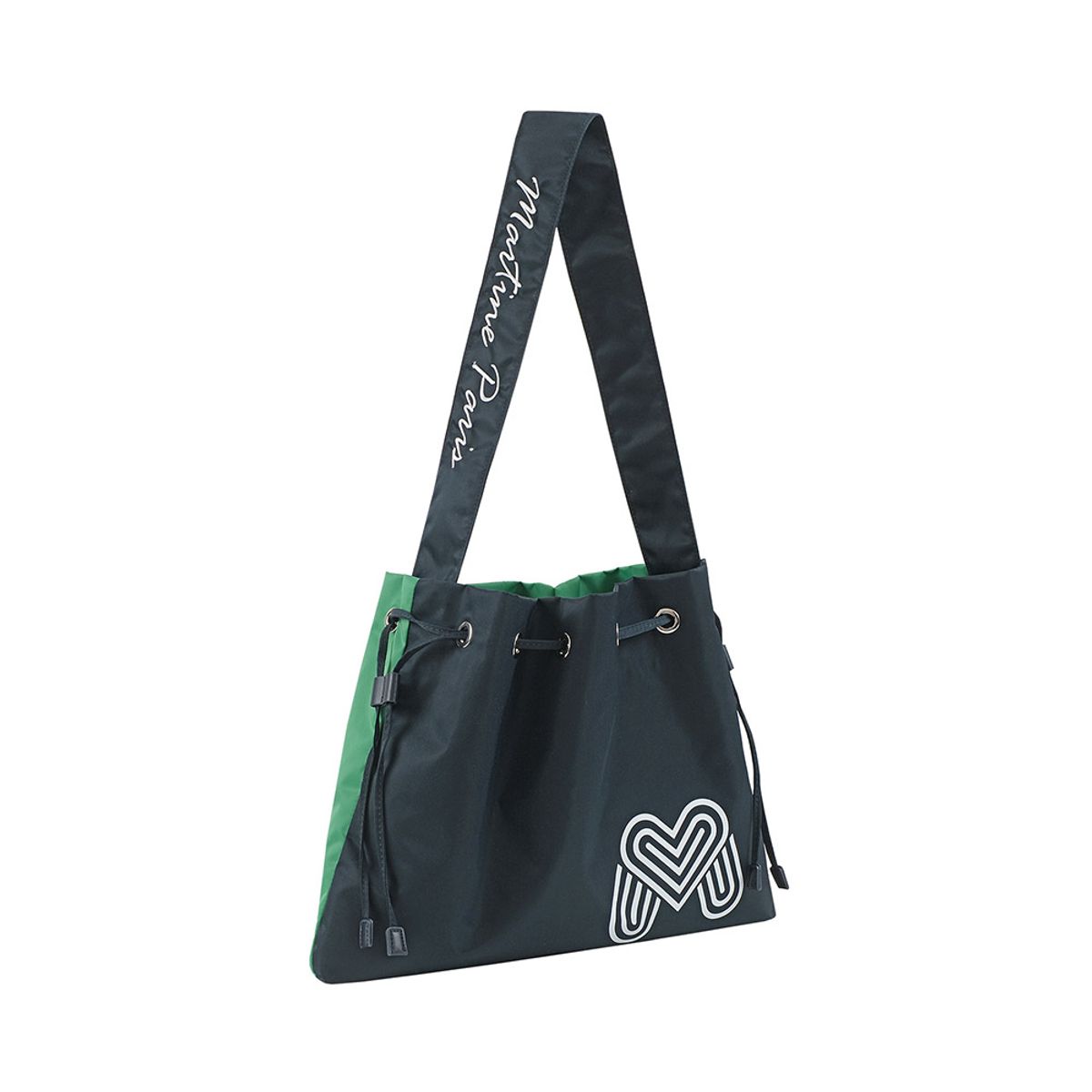 마틴골프(MARTINE GOLF) Bucket Tote Bag_Green