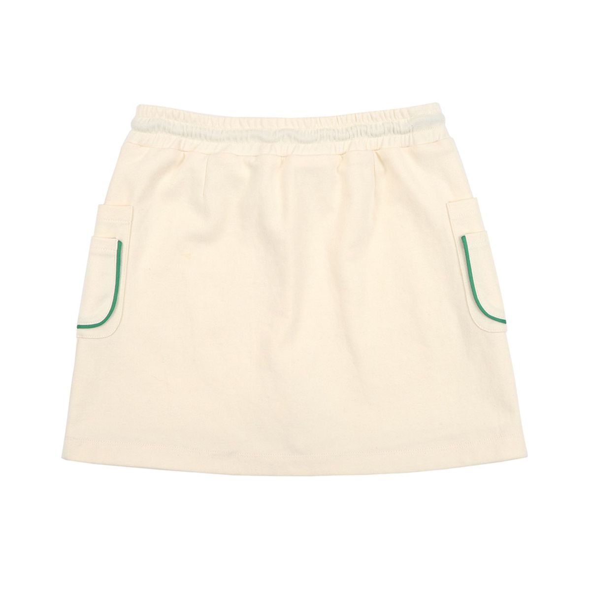 마틴골프(MARTINE GOLF) Pocket Point Sweat Skirt_Ivory