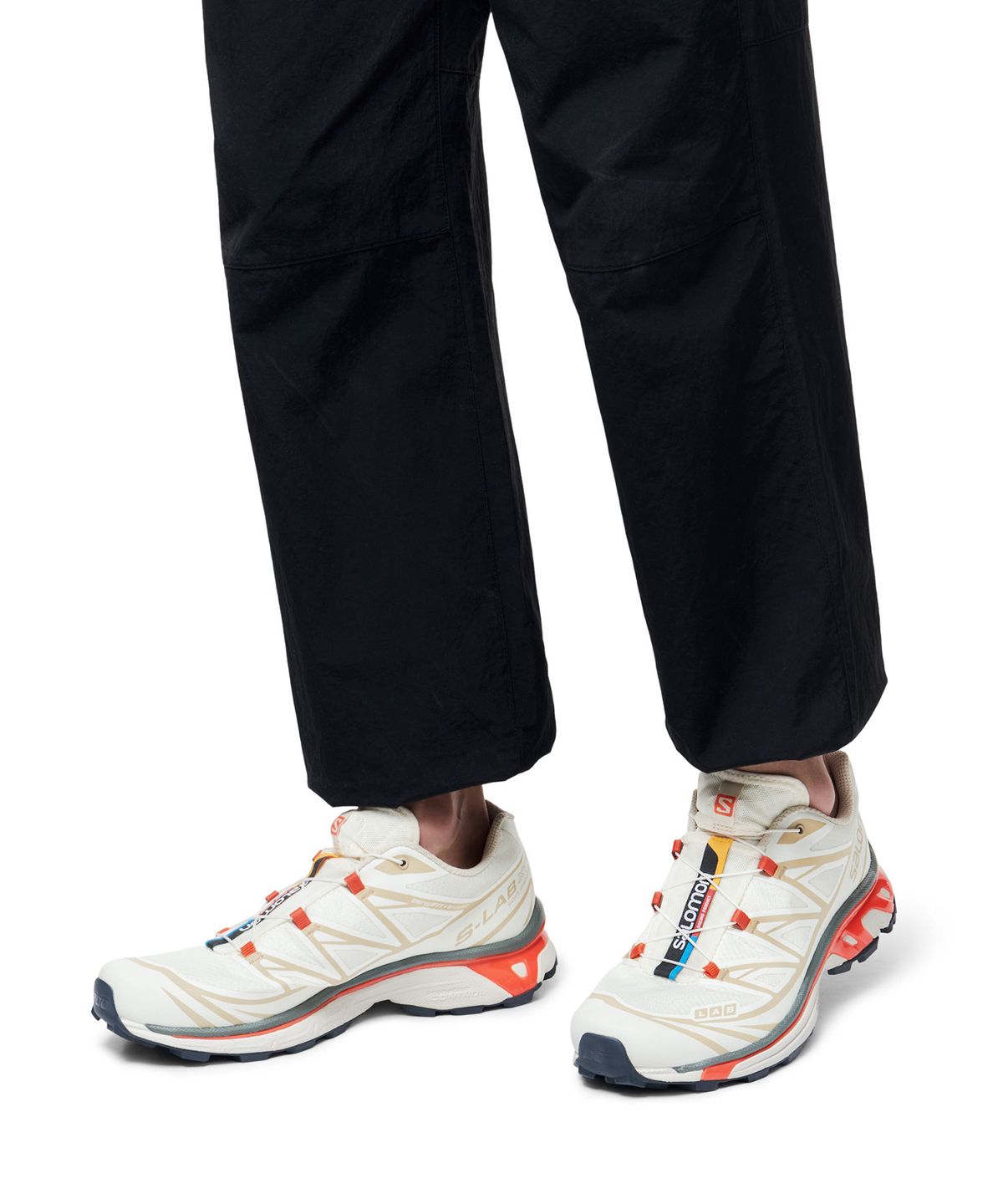살로몬(SALOMON) XT-6 - 바닐라 아이스:블리치드 샌드:레드 / L41455300