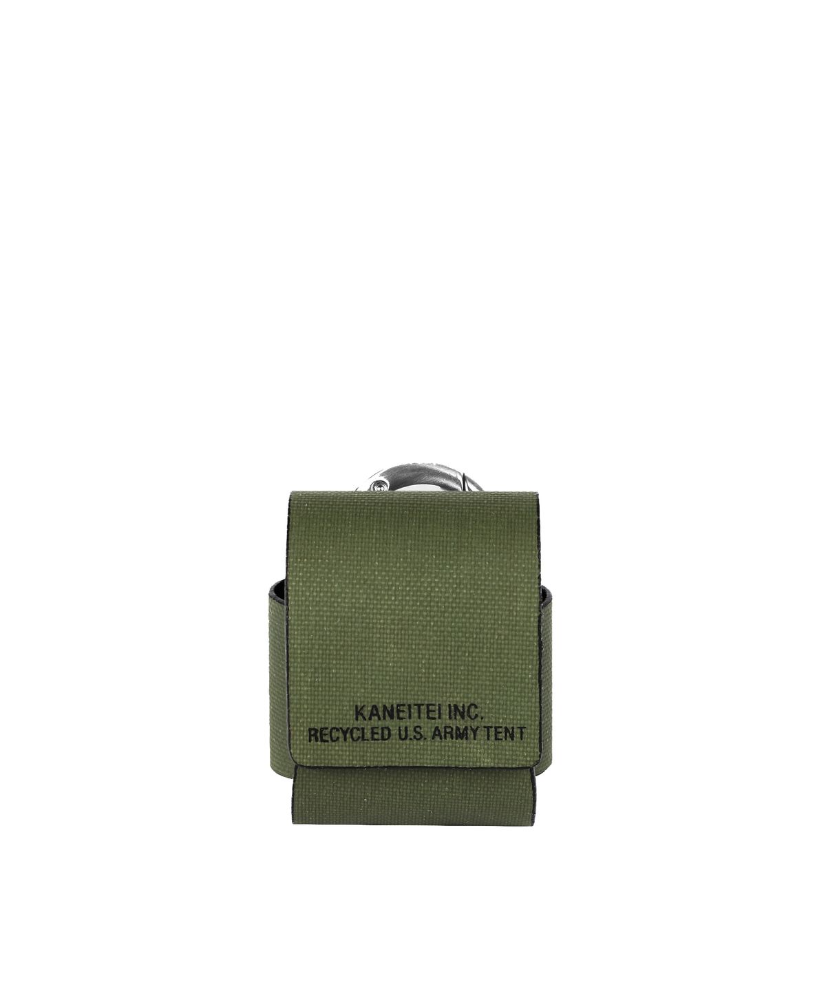카네이테이(KANEITEI) AIRPODS CASE (OLIVE DRAB) / UPCYCLED