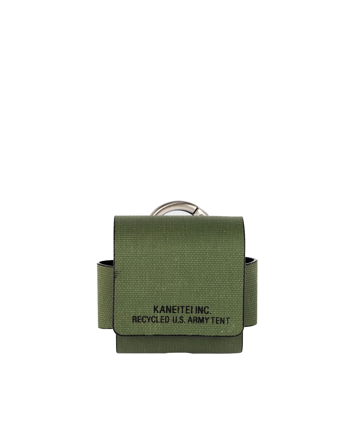 카네이테이(KANEITEI) AIRPODS CASE (OLIVE DRAB) / UPCYCLED