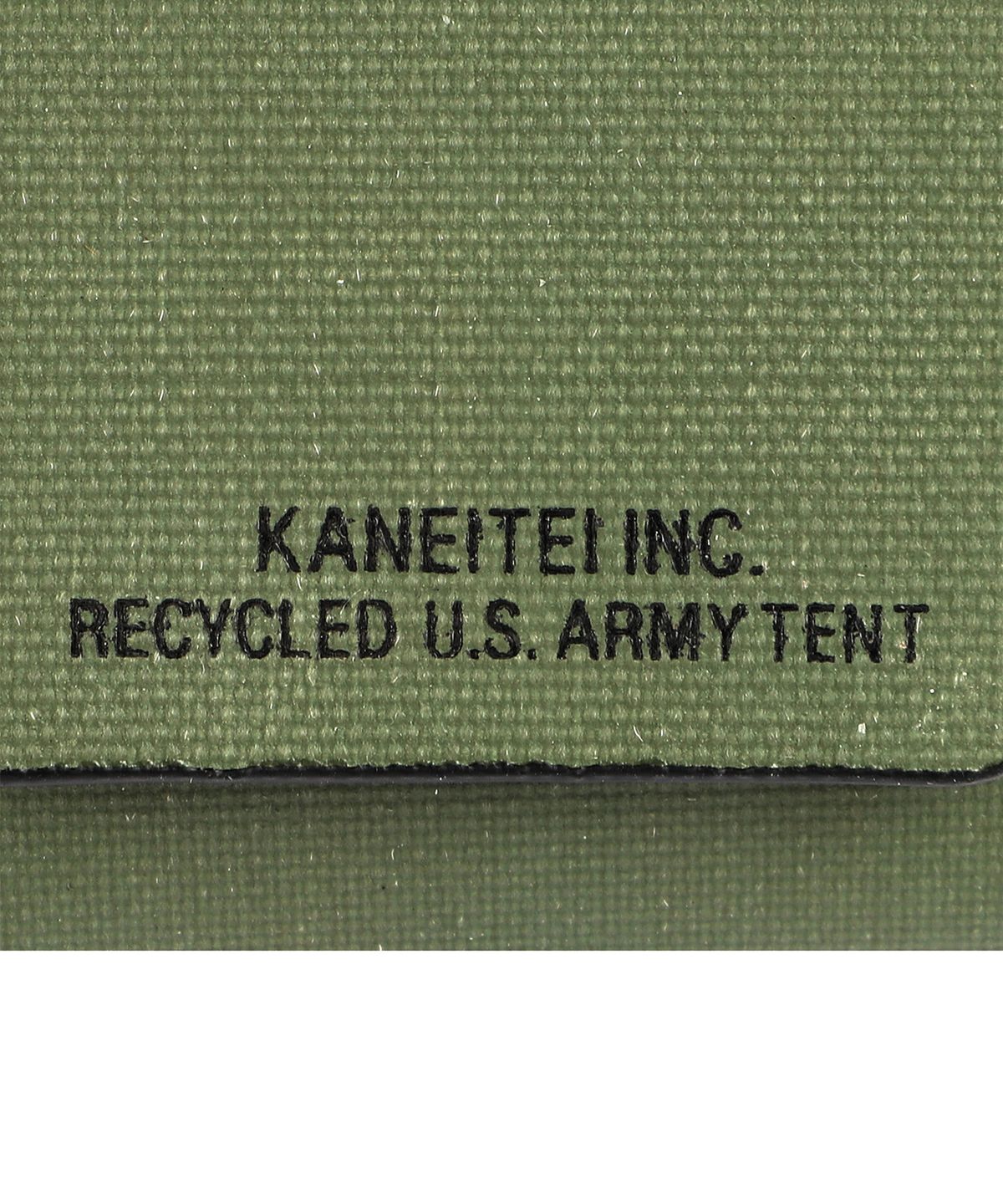 카네이테이(KANEITEI) AIRPODS CASE (OLIVE DRAB) / UPCYCLED