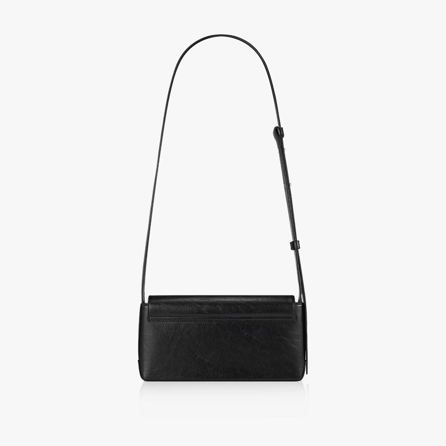 MUSINSA公式 | FINDKAPOOR MARC BAG 26 CRINKLED - BLACK