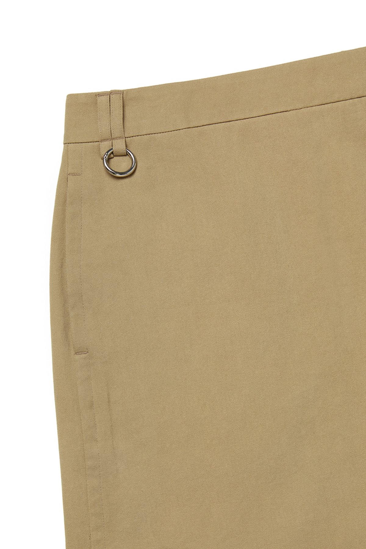 커렌트(CURRENT) ASSYMETRIC LAYERED WRAP SKIRT [CAMEL]