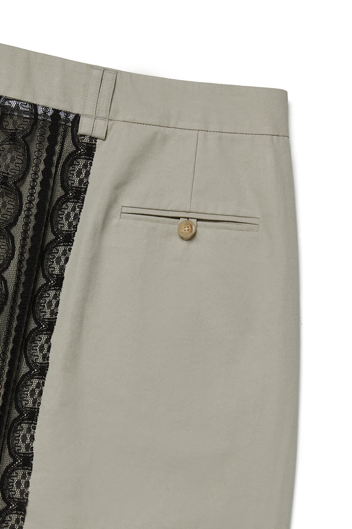 커렌트(CURRENT) ASSYMETRIC LAYERED WRAP SKIRT [KHAKI]