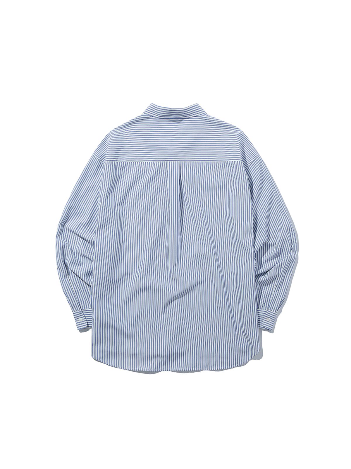 사운즈라이프(SOUNDSLIFE) Side Loop Big Fit Shirt Sky Blue