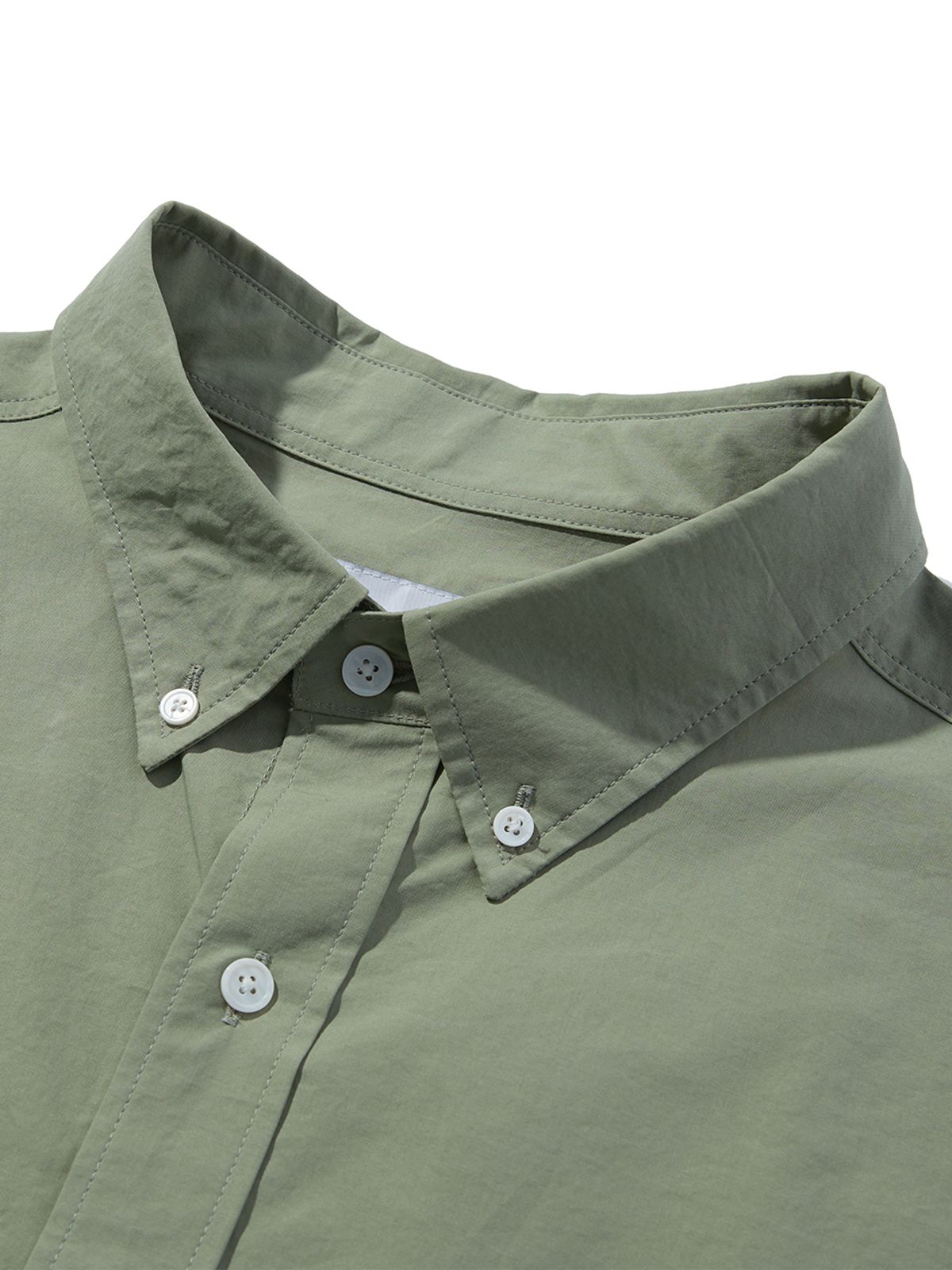 사운즈라이프(SOUNDSLIFE) Side Loop Big Fit Shirt Khaki