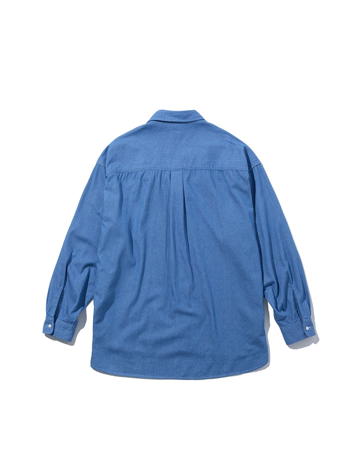 사운즈라이프(SOUNDSLIFE) Side Loop Big Fit Shirt Blue