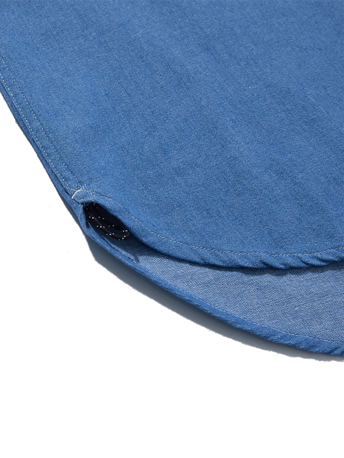 사운즈라이프(SOUNDSLIFE) Side Loop Big Fit Shirt Blue